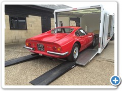 Ferrari Dino loading