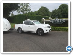 Arriving at Goodwood......in convoy style !